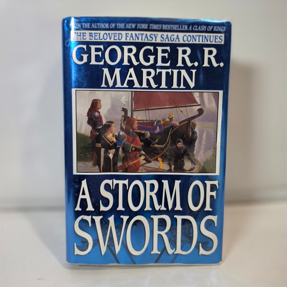A Storm of Swords George RR Martin 2000 Hardcover First Edition 1st Printing